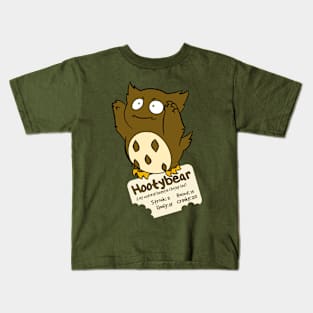 Monster Adoption Society: Hootybear (Namecard version) Kids T-Shirt